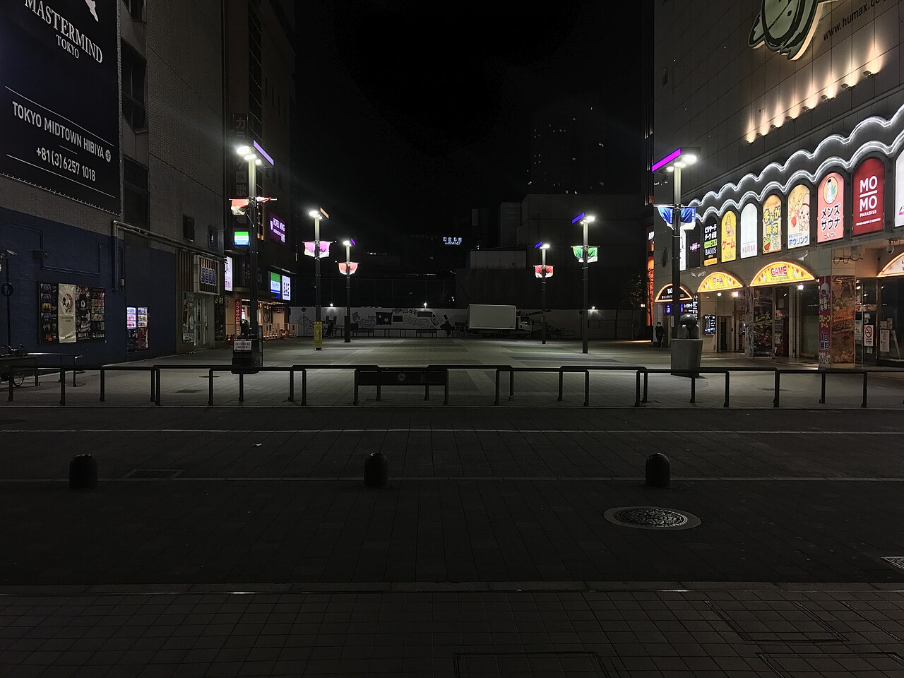 新宿歌舞伎町夜景