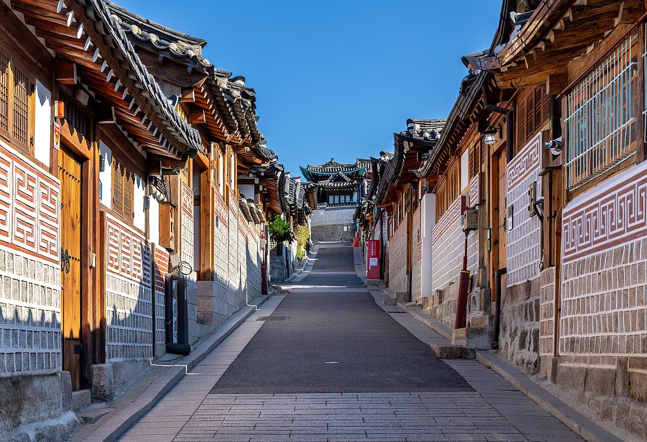 北村韓屋村的秋天氛圍,穿韓服慢慢散步剛剛好