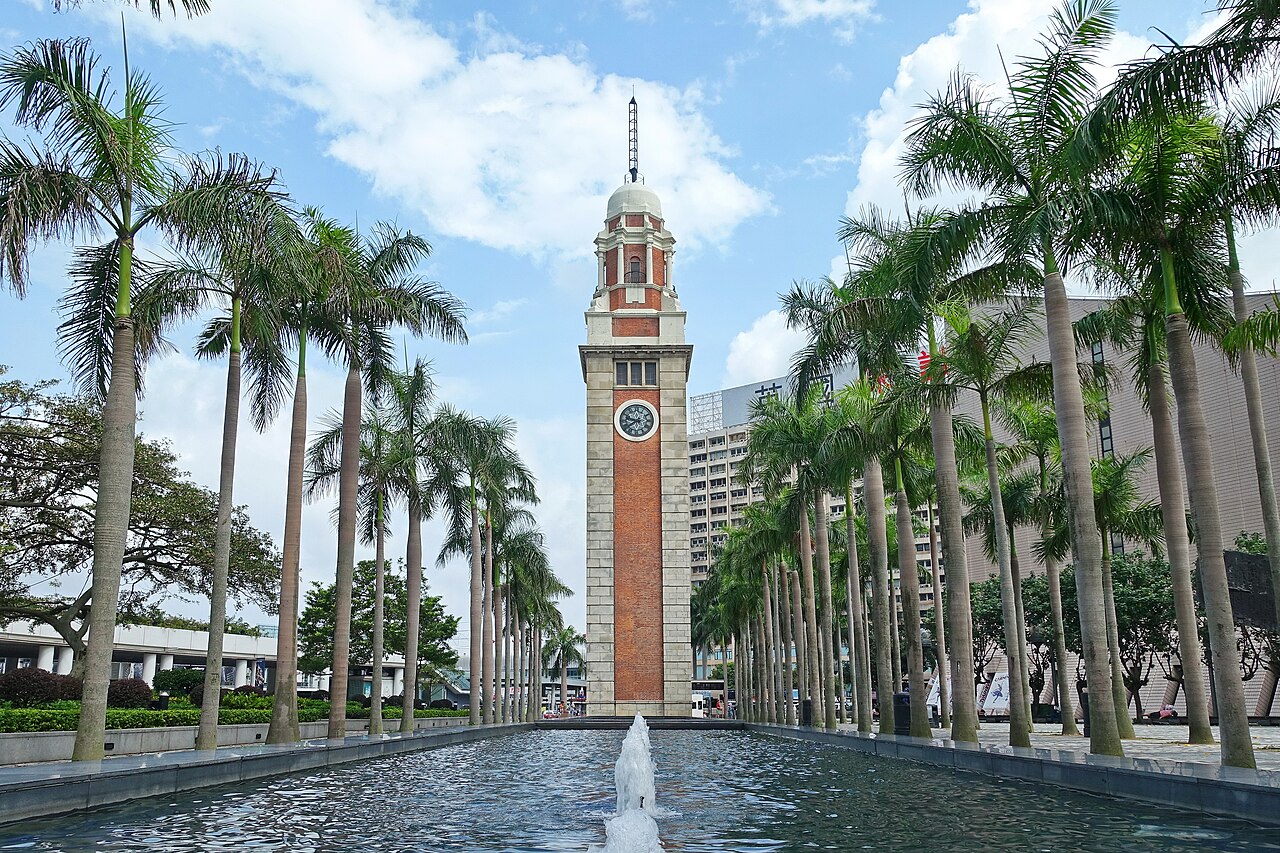 尖沙咀街景,海港城與星光大道都在這一帶