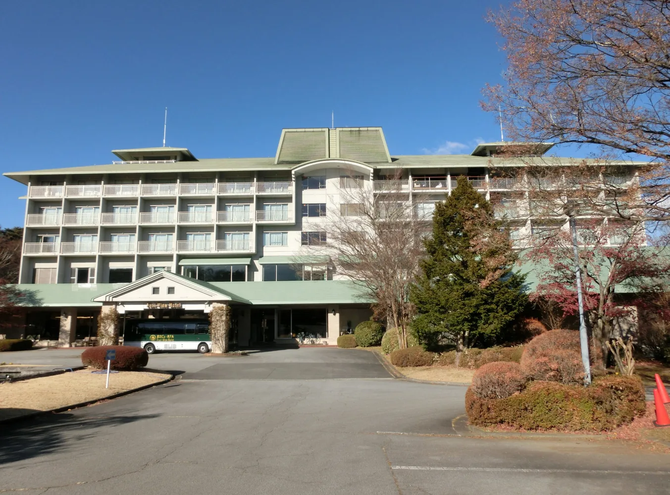 河口湖 Fuji View Hotel 真實飯店外觀