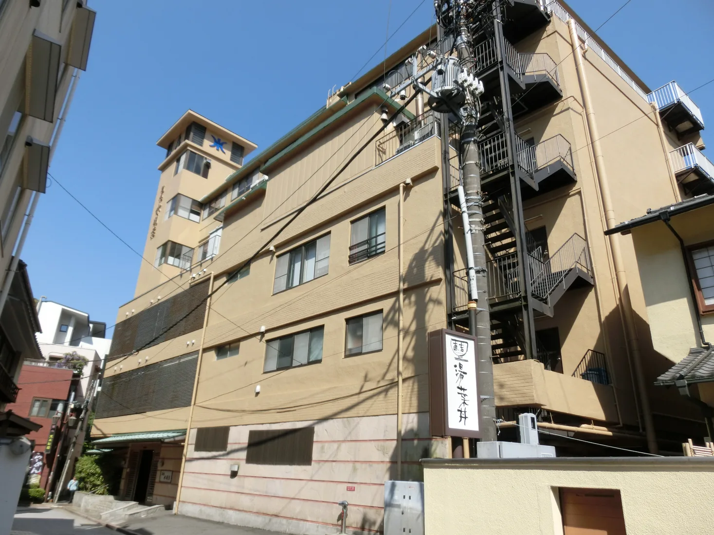 箱根水明莊真實外觀,露天風呂付房型需另外指定