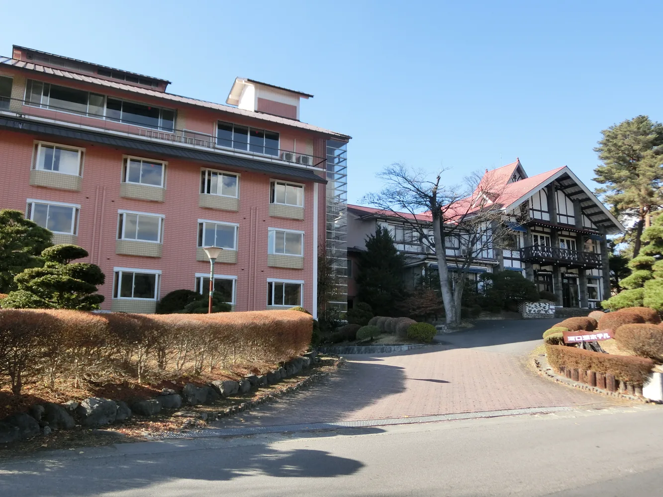 河口湖 Kawaguchiko Hotel 真實飯店外觀