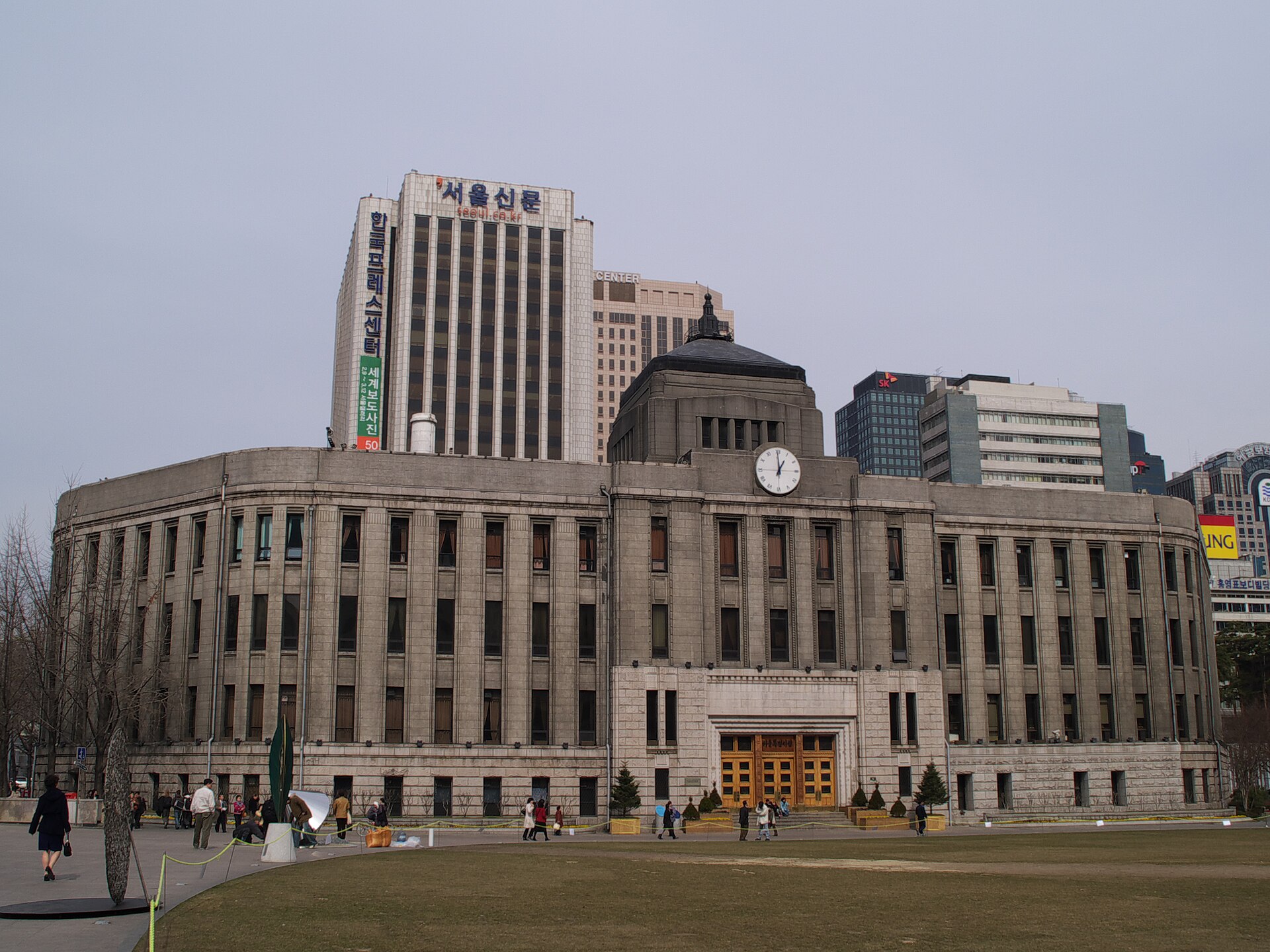 市廳一帶